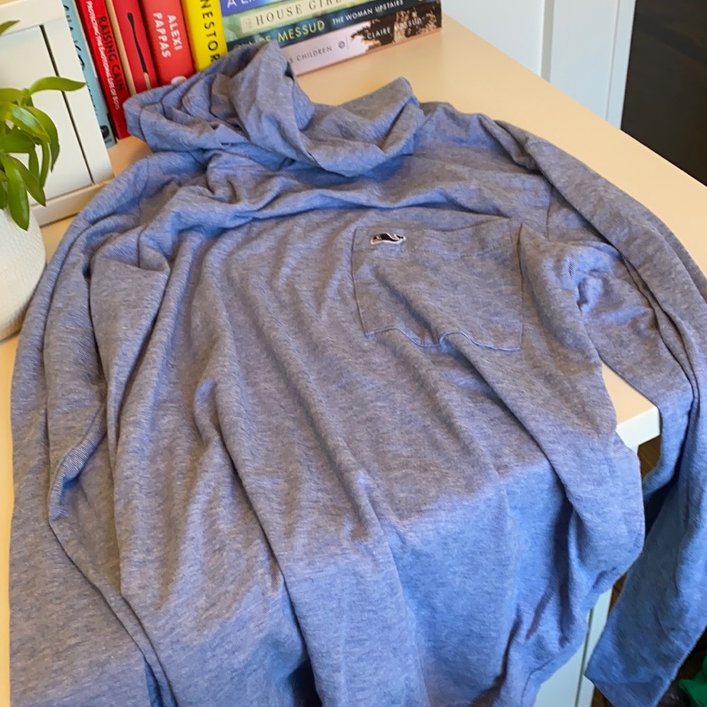 Long sleeve hoodie tshirt